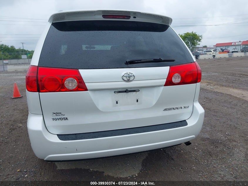 2008 Toyota Sienna Xle/Xle Limited VIN: 5TDZK22C58S105078 Lot: 39930374