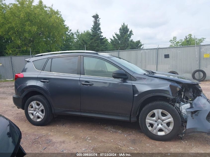 2015 Toyota Rav4 Le VIN: JTMBFREVXFD159190 Lot: 39930376
