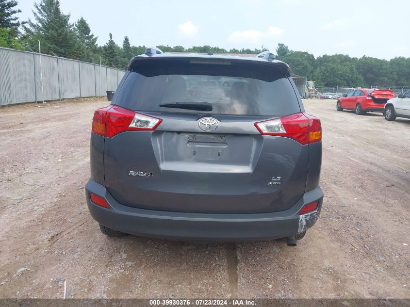 2015 Toyota Rav4 Le VIN: JTMBFREVXFD159190 Lot: 39930376