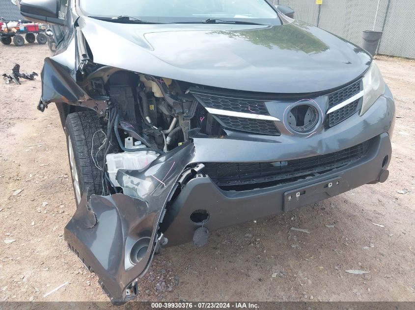 2015 Toyota Rav4 Le VIN: JTMBFREVXFD159190 Lot: 39930376