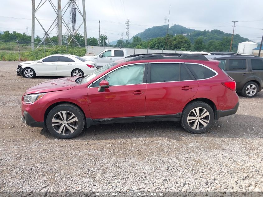 2019 Subaru Outback 2.5I Limited VIN: 4S4BSANC1K3209157 Lot: 39930401