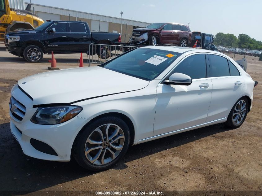 2018 Mercedes-Benz C 300 VIN: 55SWF4JB9JU258597 Lot: 39930402