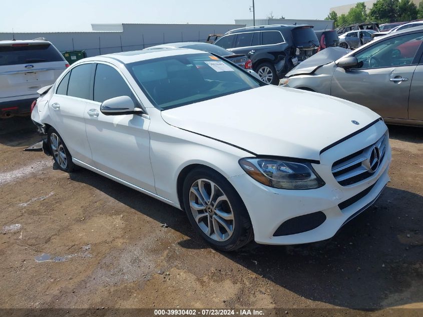 VIN 55SWF4JB9JU258597 2018 Mercedes-Benz C 300 no.1