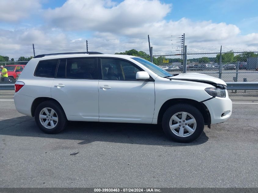 2010 Toyota Highlander Base V6 VIN: 5TDZK3EH6AS002495 Lot: 39930463