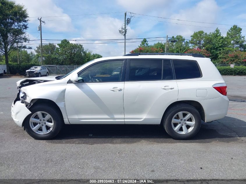 2010 Toyota Highlander Base V6 VIN: 5TDZK3EH6AS002495 Lot: 39930463