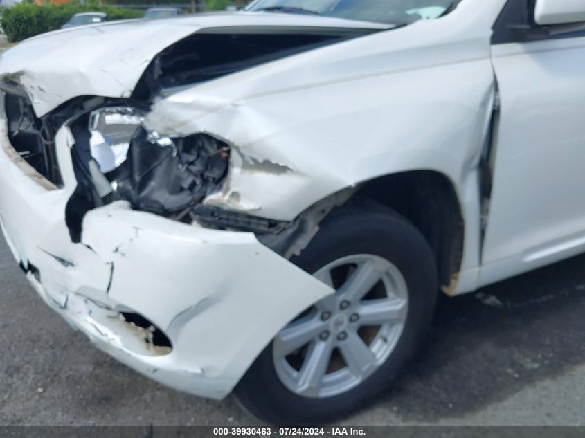 2010 Toyota Highlander Base V6 VIN: 5TDZK3EH6AS002495 Lot: 39930463