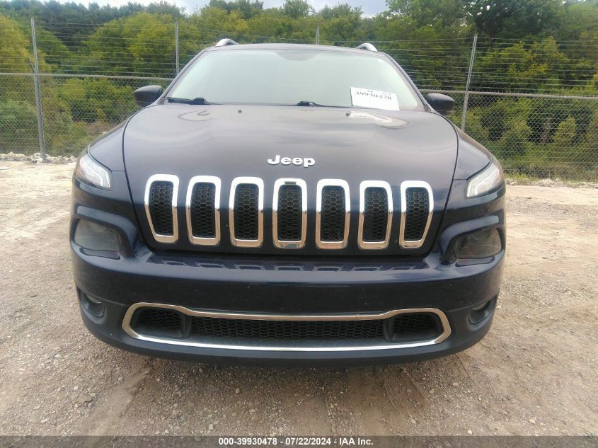 2014 Jeep Cherokee Limited VIN: 1C4PJMDS5EW269744 Lot: 39930478