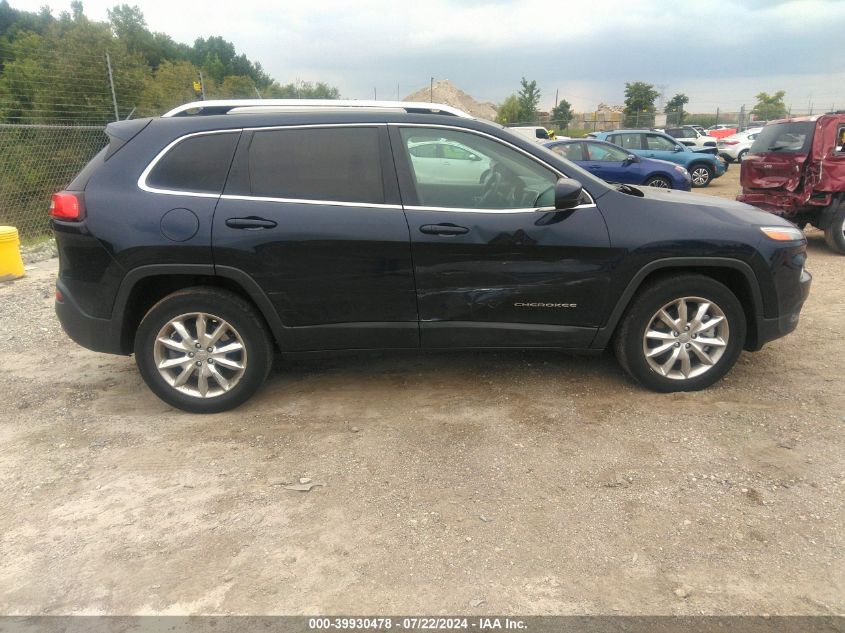 2014 Jeep Cherokee Limited VIN: 1C4PJMDS5EW269744 Lot: 39930478