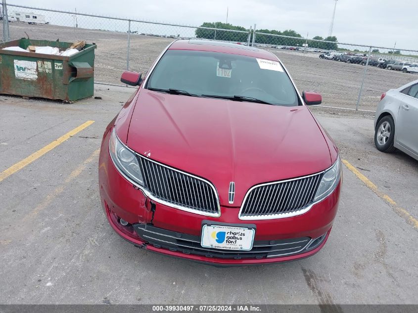 2013 Lincoln Mks VIN: 1LNHL9EKXDG614782 Lot: 39930497