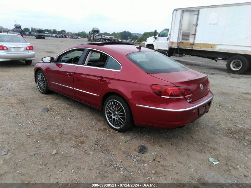 2013 Volkswagen Cc Vr6 4Motion VIN: WVWGU7AN7DE552447 Lot: 39930521