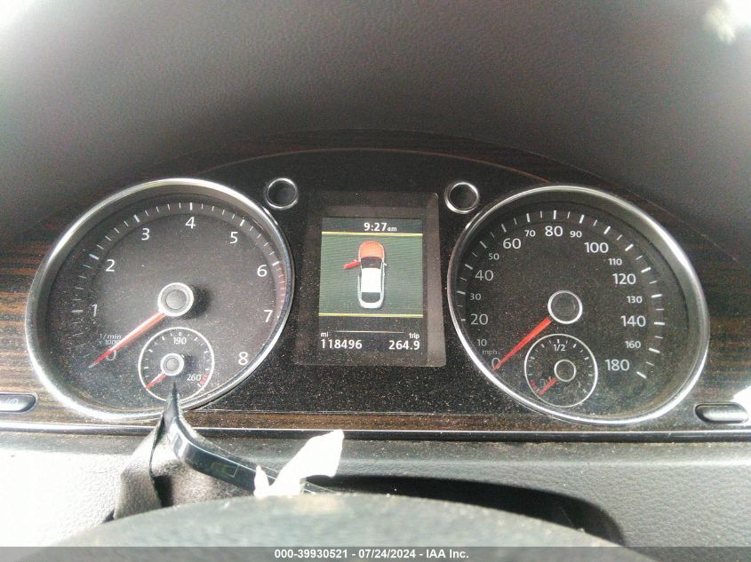 2013 Volkswagen Cc Vr6 4Motion VIN: WVWGU7AN7DE552447 Lot: 39930521