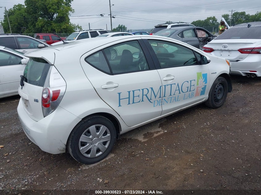 2014 Toyota Prius C VIN: JTDKDTB35E1575315 Lot: 39930523