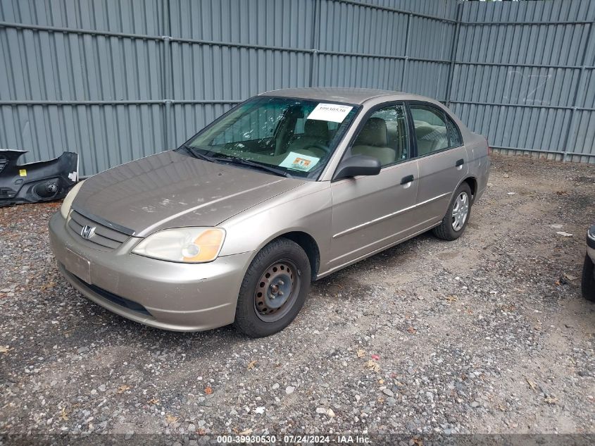 2HGES16501H523526 | 2001 HONDA CIVIC