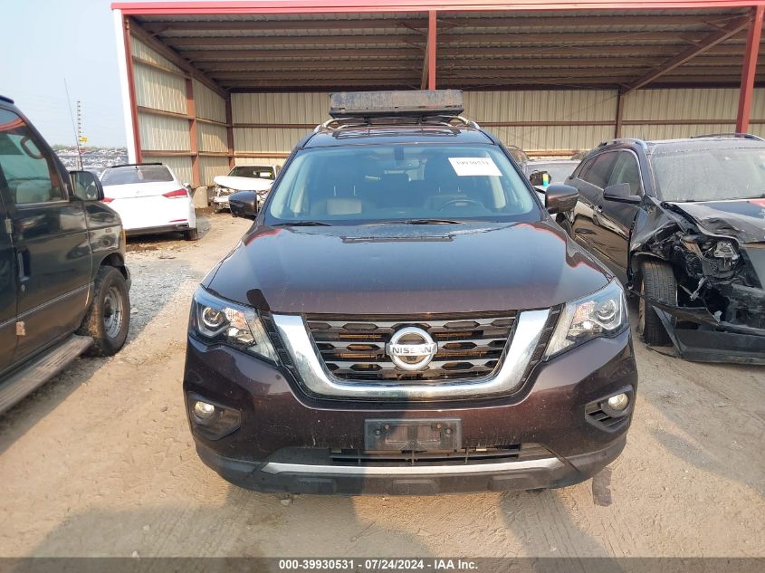 2019 Nissan Pathfinder Sl VIN: 5N1DR2MM0KC598765 Lot: 39930531