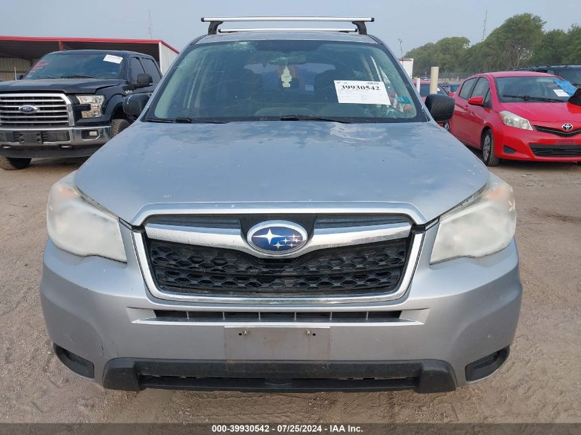 2015 Subaru Forester 2.5I VIN: JF2SJAAC0FH533269 Lot: 39930542