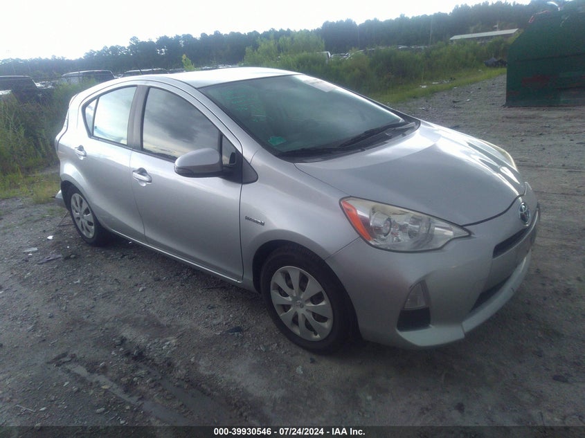 2012 Toyota Prius C One VIN: JTDKDTB31C1020097 Lot: 39930546