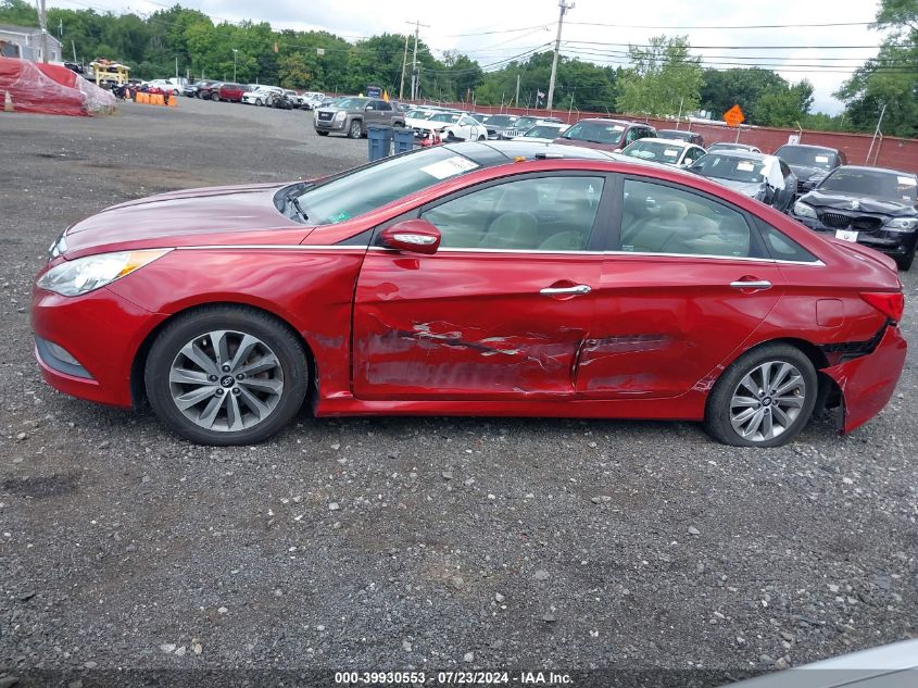 2014 Hyundai Sonata Limited VIN: 5NPEC4AC6EH911196 Lot: 39930553