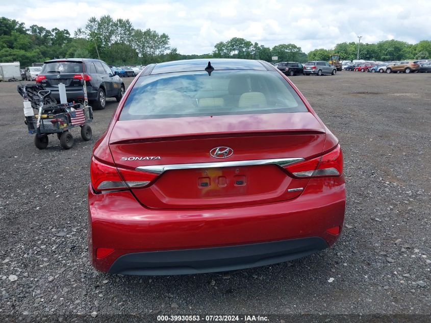 2014 Hyundai Sonata Limited VIN: 5NPEC4AC6EH911196 Lot: 39930553