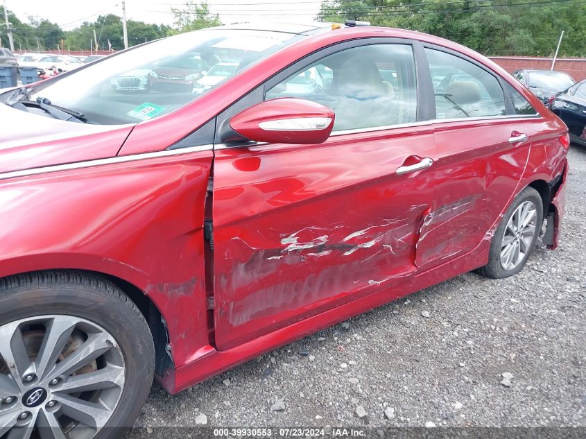 2014 Hyundai Sonata Limited VIN: 5NPEC4AC6EH911196 Lot: 39930553