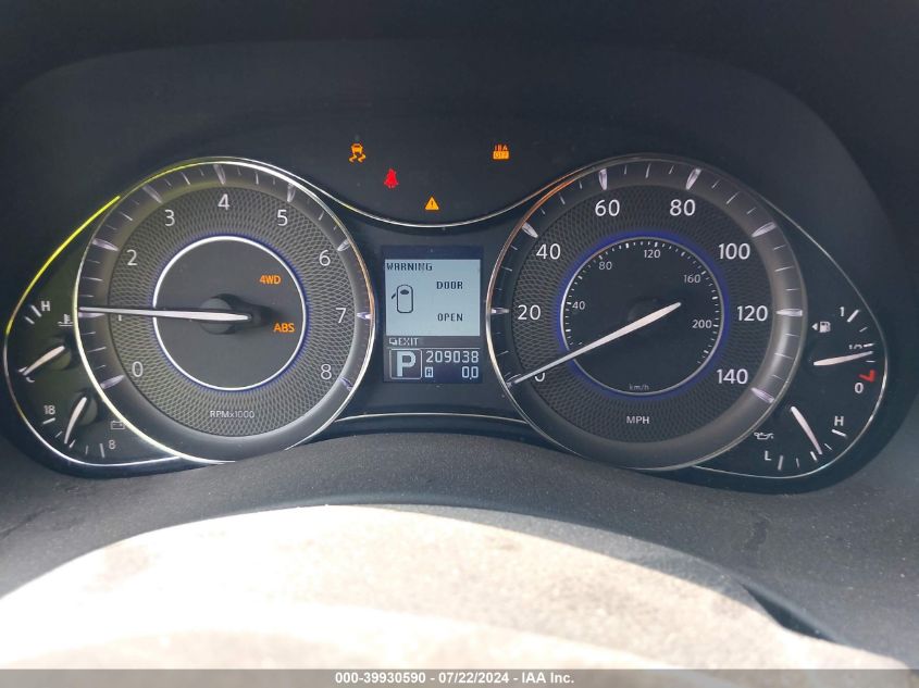 2011 Infiniti Qx56 VIN: JN8AZ2NC2B9300778 Lot: 39930590