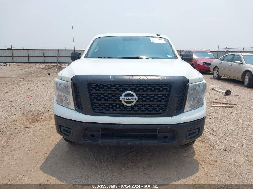 2019 Nissan Titan S VIN: 1N6AA1CKXKN502814 Lot: 39930605