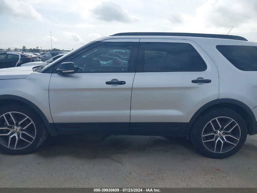 2018 Ford Explorer Sport VIN: 1FM5K8GT8JGB88365 Lot: 39930609