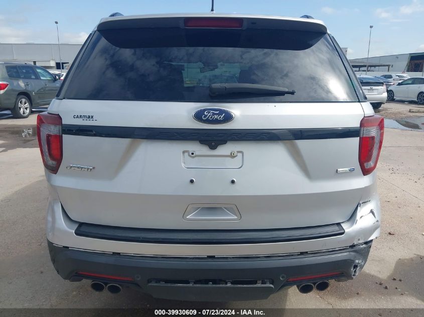 2018 Ford Explorer Sport VIN: 1FM5K8GT8JGB88365 Lot: 39930609