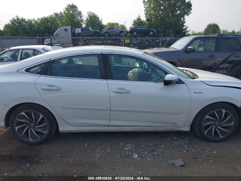 2021 Honda Insight Touring VIN: 19XZE4F92ME004389 Lot: 39930630