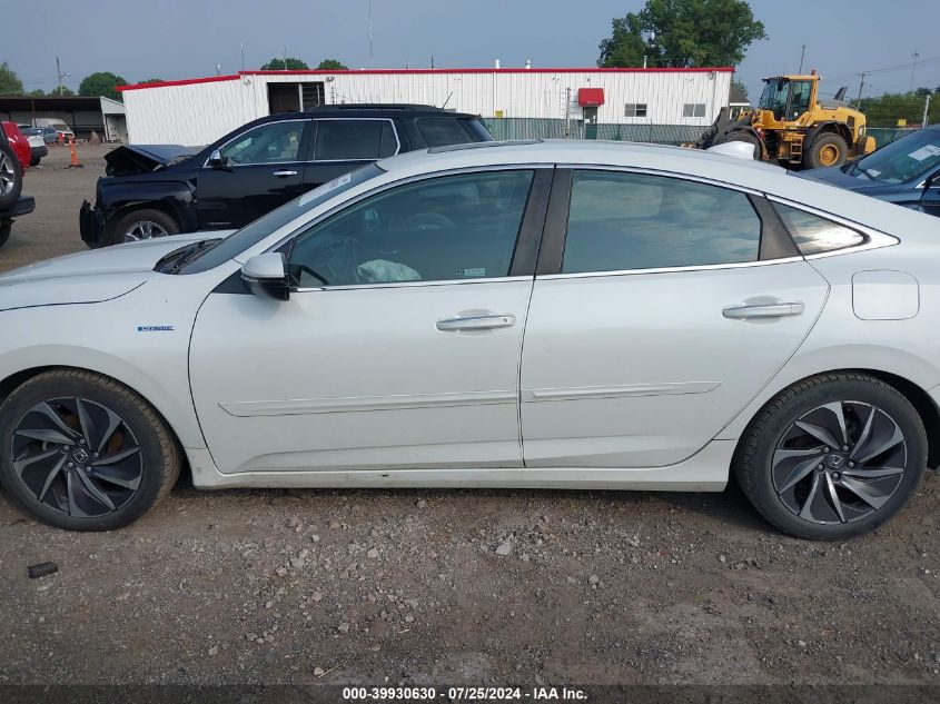 2021 Honda Insight Touring VIN: 19XZE4F92ME004389 Lot: 39930630