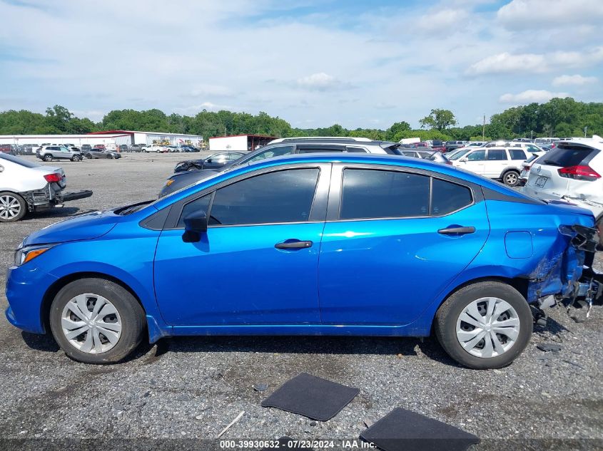 2022 Nissan Versa 1.6 S Xtronic Cvt VIN: 3N1CN8DV4NL823823 Lot: 39930632