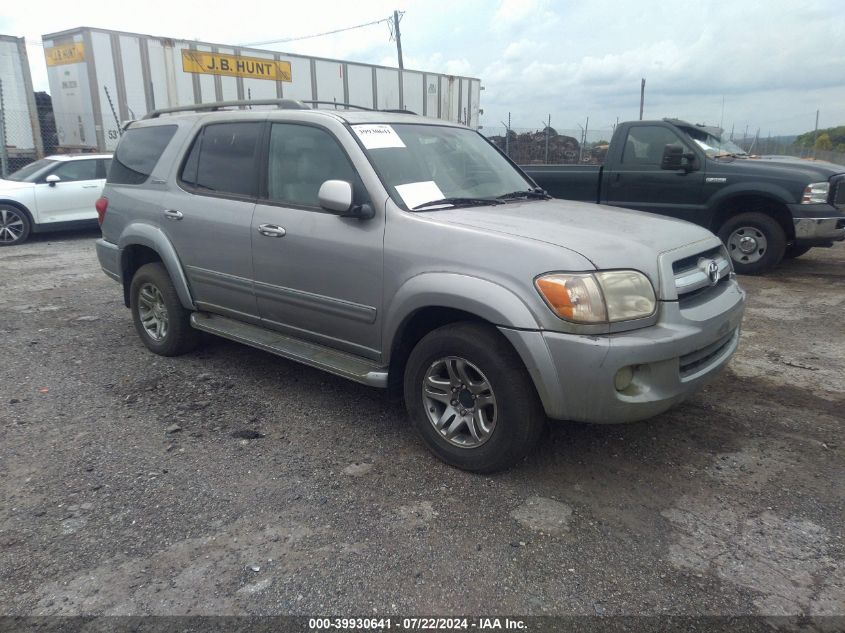 2005 Toyota Sequoia Limited V8 VIN: 5TDBT48A65S234457 Lot: 39930641
