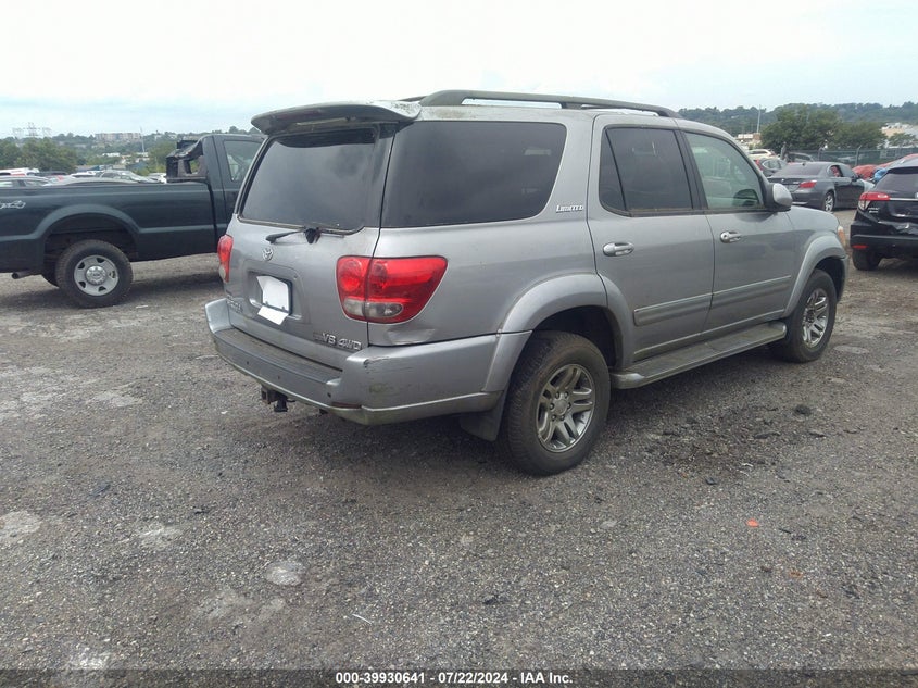 2005 Toyota Sequoia Limited V8 VIN: 5TDBT48A65S234457 Lot: 39930641