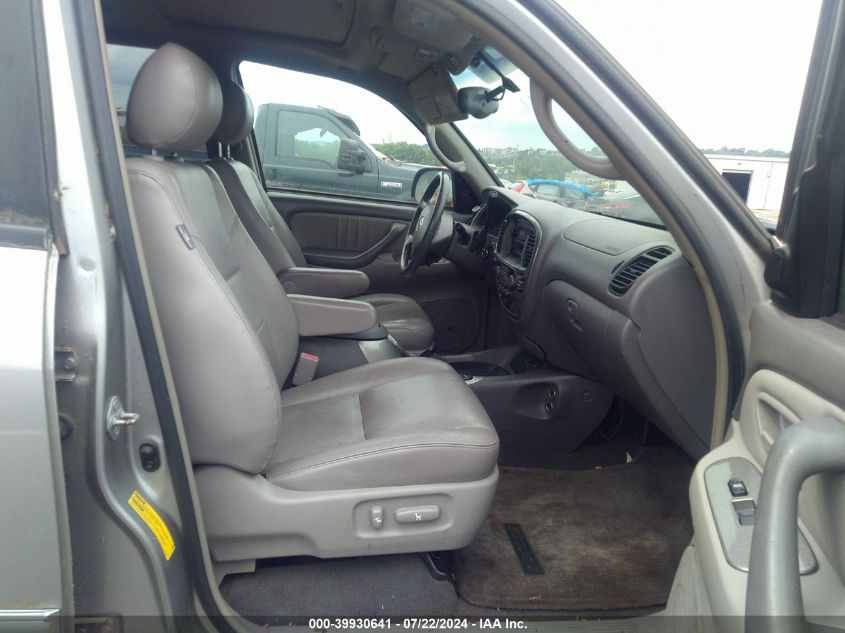 2005 Toyota Sequoia Limited V8 VIN: 5TDBT48A65S234457 Lot: 39930641