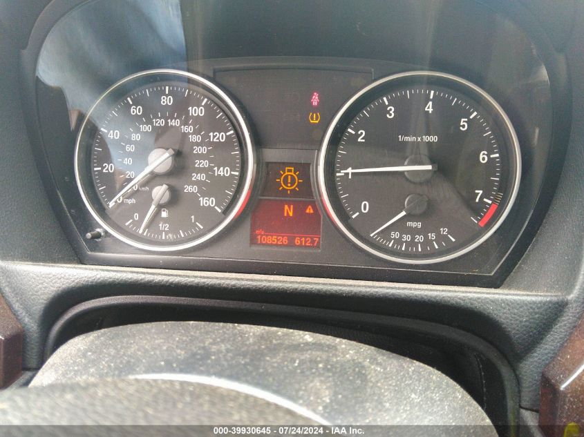 2011 BMW 328I VIN: WBAPH7G50BNM57718 Lot: 39930645