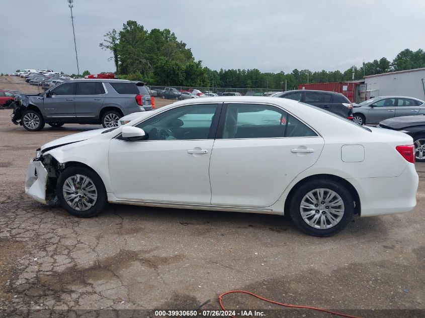 2012 Toyota Camry Le VIN: 4T1BF1FK6CU527488 Lot: 39930650