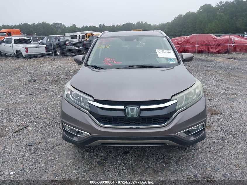2015 Honda Cr-V Touring VIN: 5J6RM3H96FL014972 Lot: 39930664