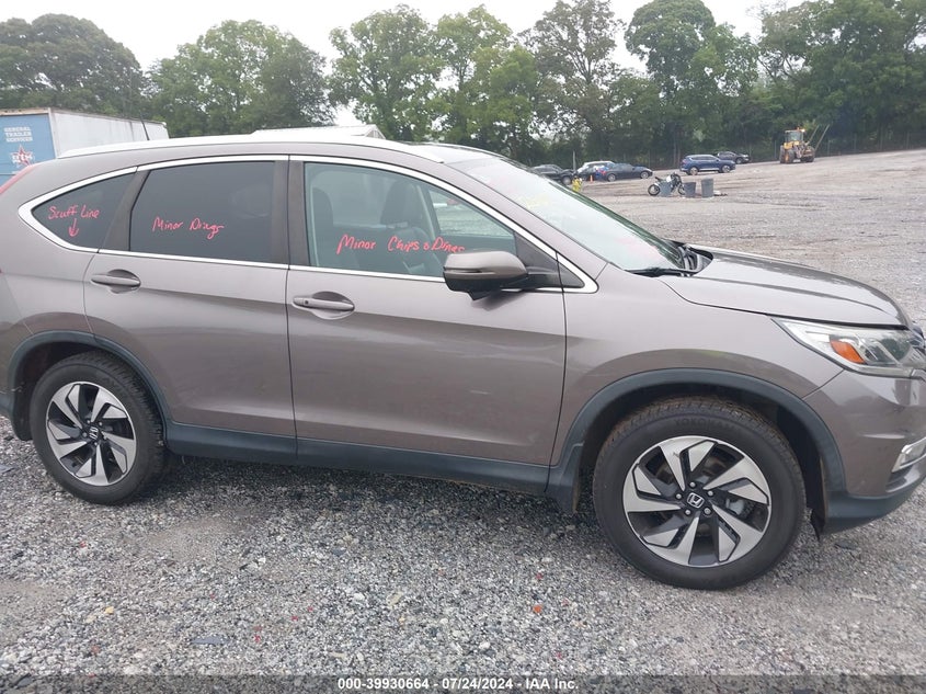 2015 Honda Cr-V Touring VIN: 5J6RM3H96FL014972 Lot: 39930664