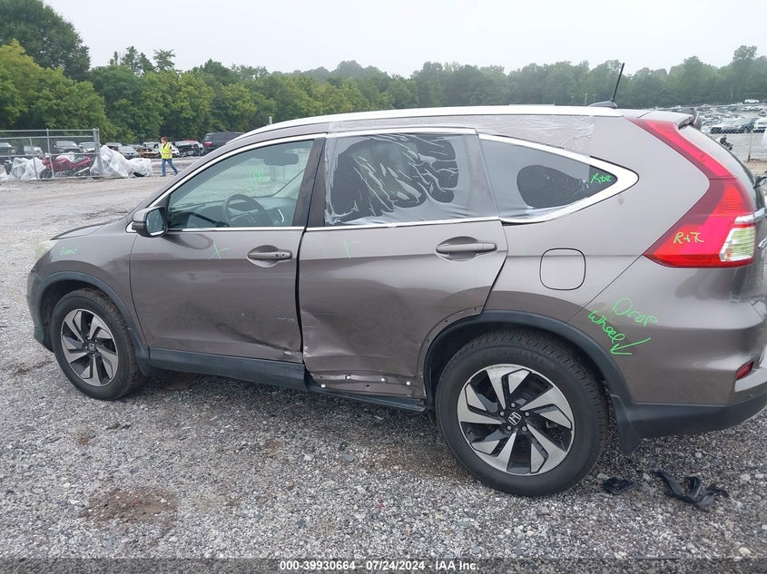 2015 Honda Cr-V Touring VIN: 5J6RM3H96FL014972 Lot: 39930664
