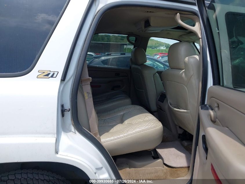 2004 Chevrolet Tahoe Z71 VIN: 1GNEK13Z54R182786 Lot: 39930685