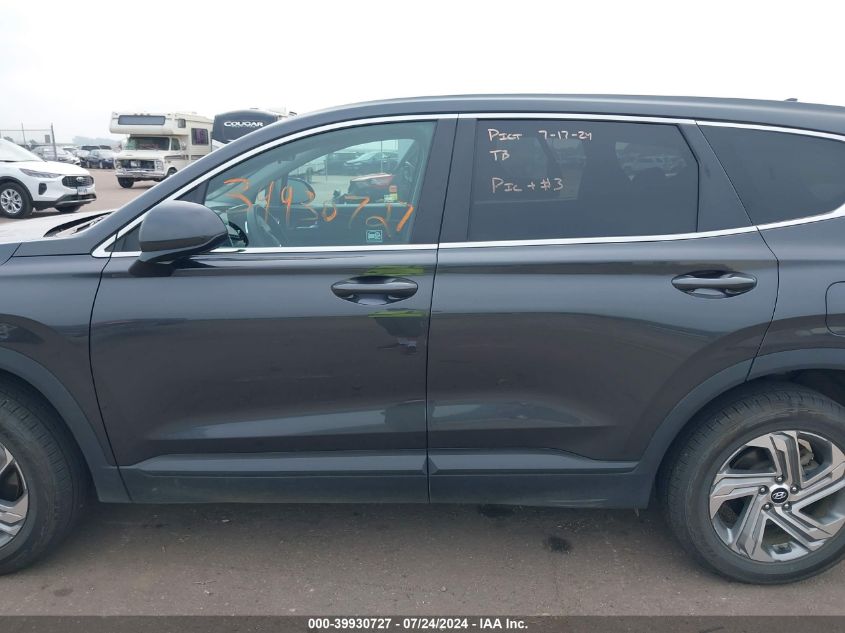 2021 Hyundai Santa Fe Se VIN: 5NMS1DAJ8MH333606 Lot: 39930727