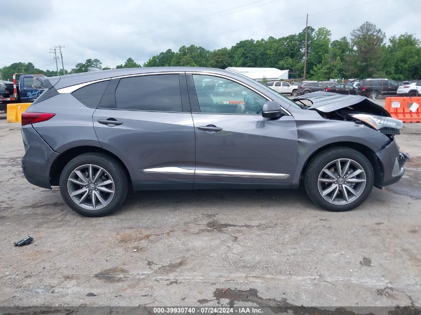 2020 Acura Rdx Technology Package VIN: 5J8TC2H5XLL019417 Lot: 39930740