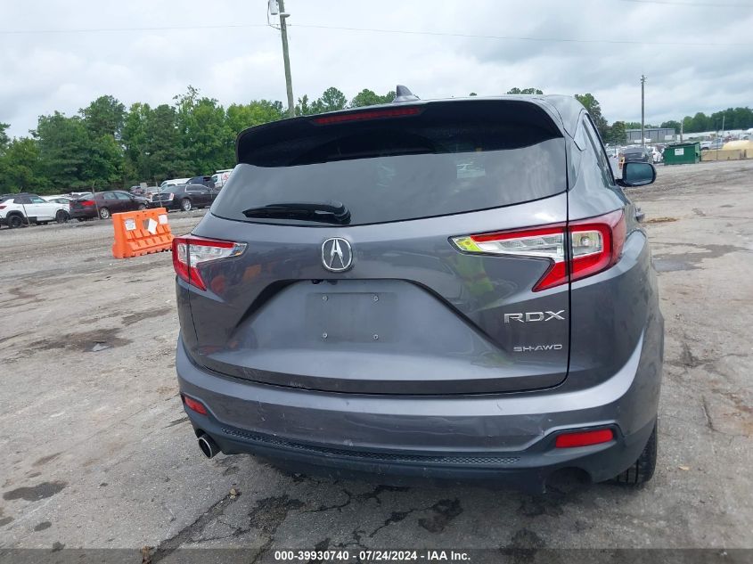 2020 Acura Rdx Technology Package VIN: 5J8TC2H5XLL019417 Lot: 39930740