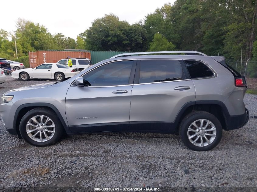 2019 Jeep Cherokee Latitude Fwd VIN: 1C4PJLCB4KD474569 Lot: 39930741