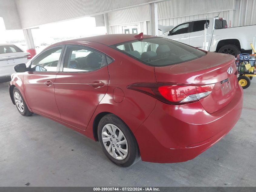 KMHDH4AE1FU310506 | 2015 HYUNDAI ELANTRA