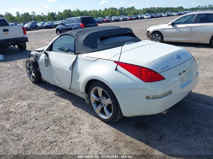 2006 Nissan 350Z Roadster VIN: JN1AZ36A16M455472 Lot: 39930755