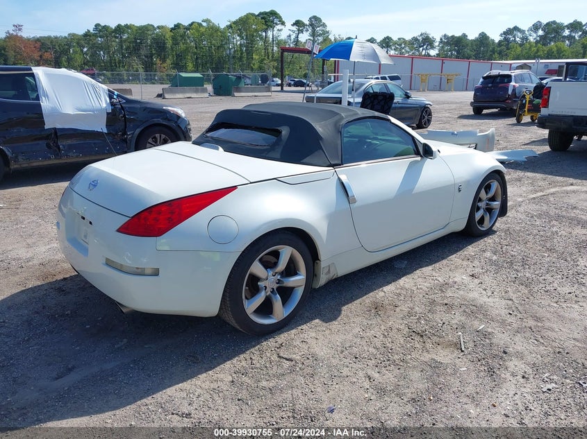 2006 Nissan 350Z Roadster VIN: JN1AZ36A16M455472 Lot: 39930755
