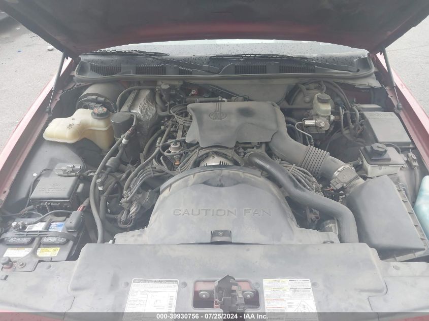 1996 Ford Crown Victoria Lx VIN: 2FALP74W1TX191374 Lot: 39930756