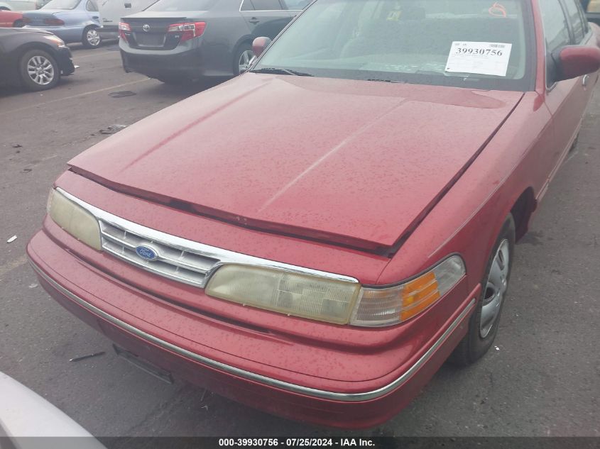 1996 Ford Crown Victoria Lx VIN: 2FALP74W1TX191374 Lot: 39930756