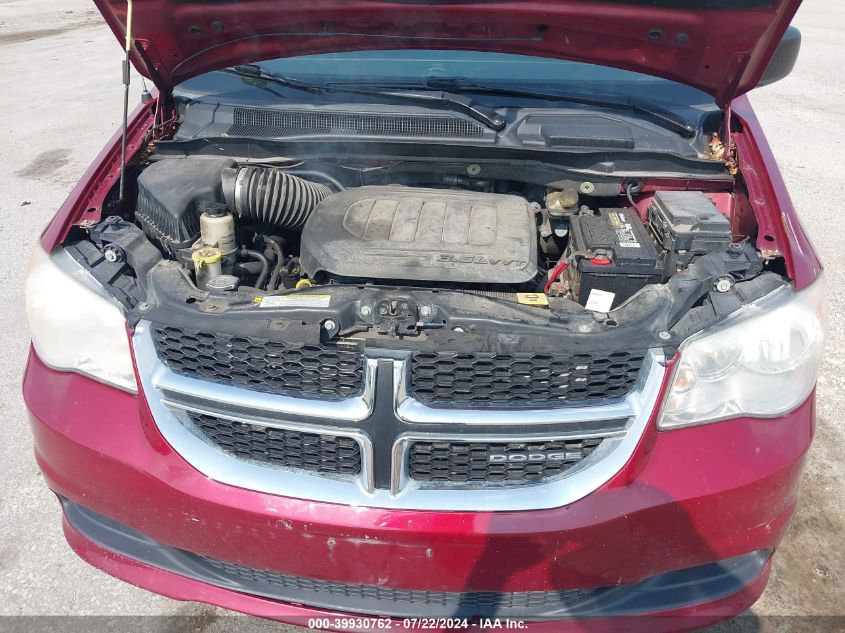 2011 Dodge Grand Caravan Express VIN: 2D4RN4DG9BR500175 Lot: 39930762