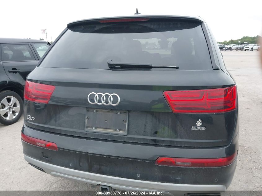 2019 Audi Q7 Premium Plus/Se Premium P VIN: WA1LHAF79KD015845 Lot: 39930778